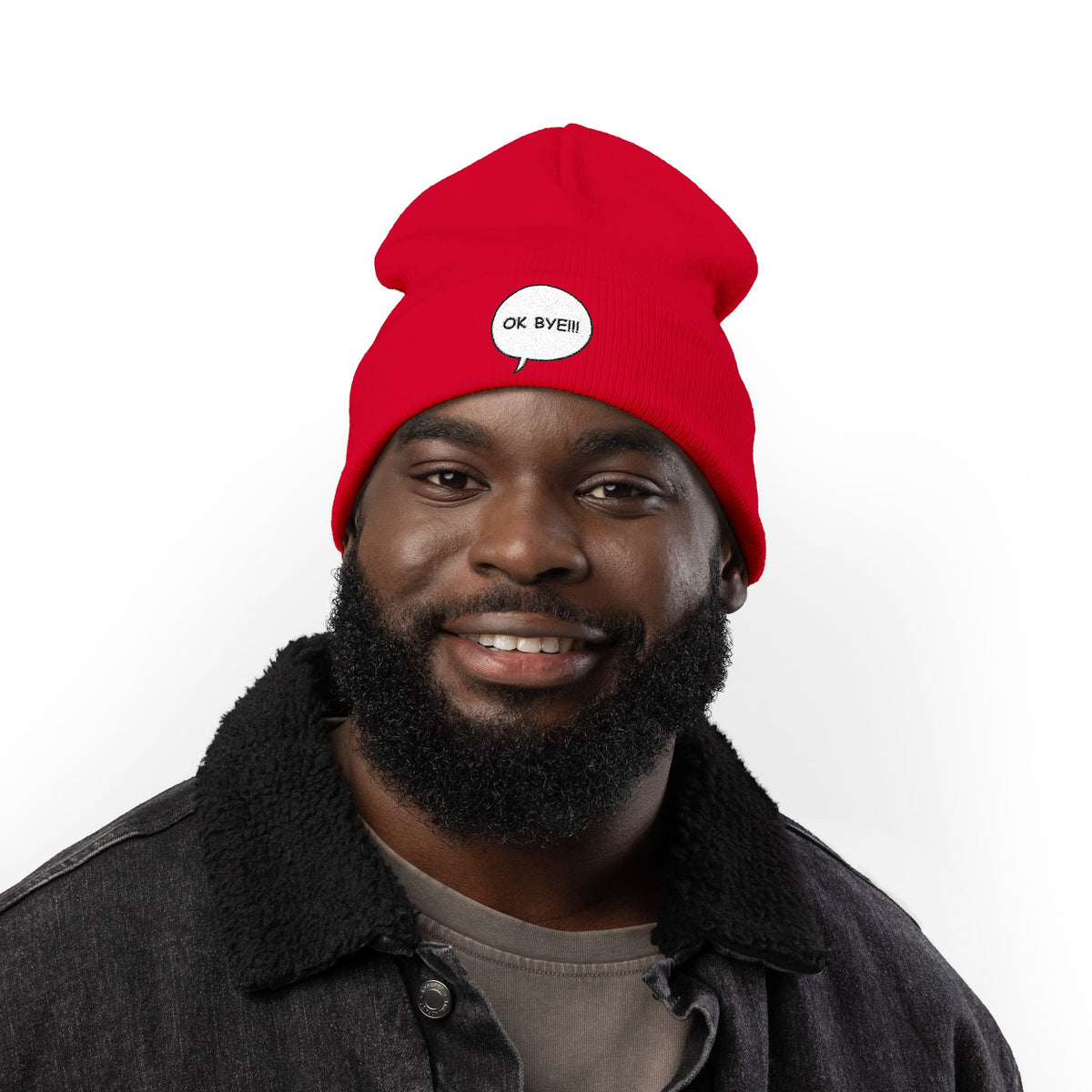 OK BYE!!! Knit Beanie
