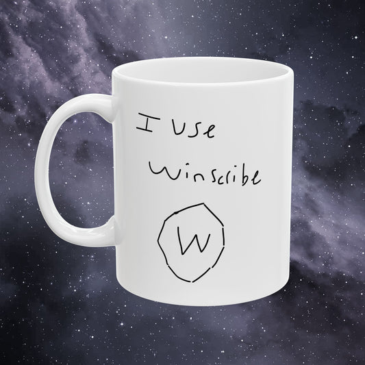 I use winscribe Mug (White, 11oz)