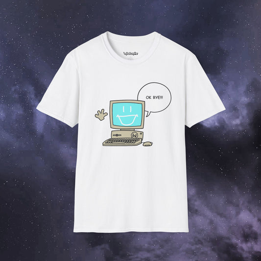 OK BYE Compy Tee (White)