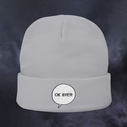 OK BYE!!! Knit Beanie