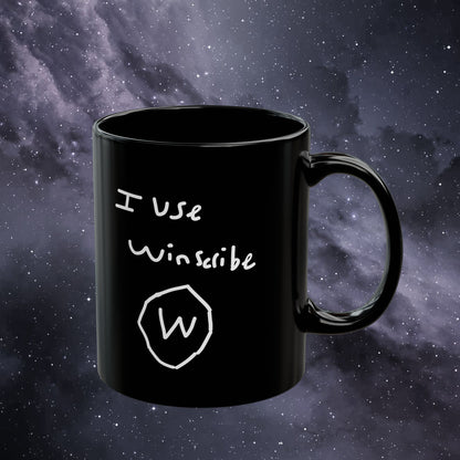 I use winscribe Mug (Black, 11oz)