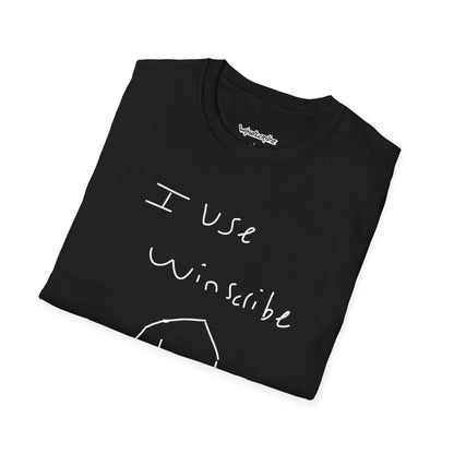 I use winscribe Tee (Black, White)