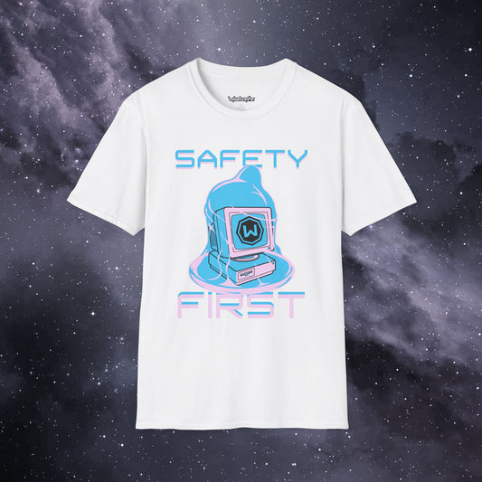 Safety First Tee (White)