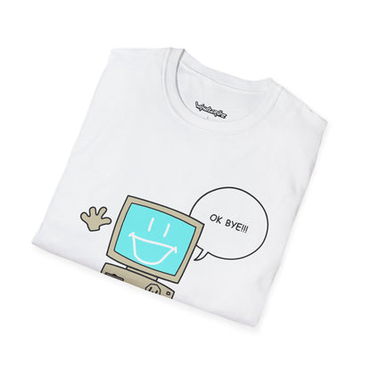OK BYE Compy Tee (White)
