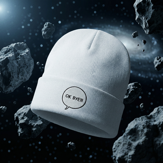 OK BYE!!! Knit Beanie