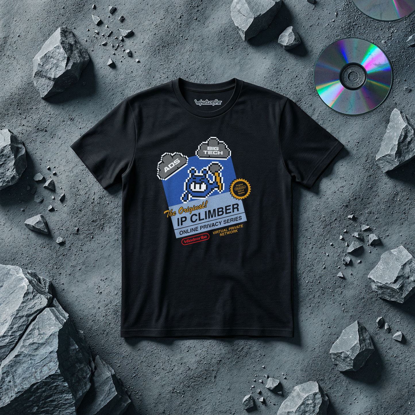 IP Climber Game Cart Tee (Black)