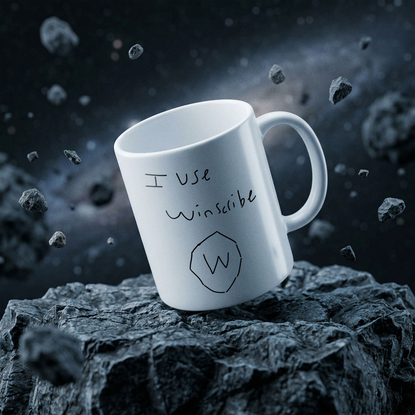 I use winscribe Mug (White, 11oz)